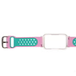20mm Watchband Stylish For FREE Smart Watch(Pink Green + White Shell ) BST