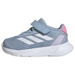 adidas Unisex Kid's Duramo SL Shoes,wonder blue/Cloud white/bliss pink 4 UK