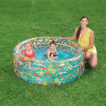 Bestway Tropical Play Ø150x53 Cm Round Inflatable Pool Flerfärgad 445 Liters
