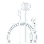 USAMS 2-in1 Apple lightning USB charging cable