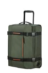 American Tourister Urban Track Travel Bag/Backpack with 2 Wheels, S, 55 cm, 45.5 L, Green (Dark Khaki), Green (Dark Khaki), Reisetasche/Rucksack S (55 cm - 45.5 L), Travel Bags
