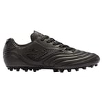 Joma Men's Football Boots Boat Shoe, Black/White, 12 UK