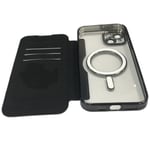 INF Trådløs magnetisk mobiltelefon læder taske iPhone 15 Plus