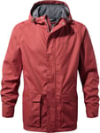 Craghoppers Men's Winter Jacket, Outdoor Jacket, Kiwi Classic Red Wood D58