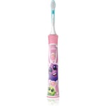 Philips Sonicare For Kids HX6352/42 Sonisk elektrisk tandbørste med bluetooth til børn Pink 1 stk.