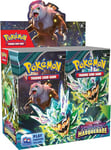 Pokémon- Boîte de présentation Booster, Display Box, Multicolore