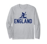 England Cricket Fan. Men, Women, Boys & Girls ENG Cricket Long Sleeve T-Shirt