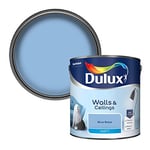 Dulux 500006 Matt Emulsion Paint For Walls And Ceilings - Blue Babe 2.5L