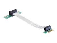 Delock Riser Card Pci Express X1 With Flexible Cable - Kort För Stigare