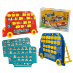 Kids Classic Guess Who Bus Game Family Board Games Girl Boy Educational Toy Gift
