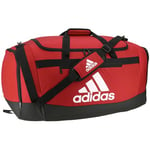 adidas Defender 4 Large Duffel Bag, Team Power Red, One Size