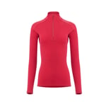 Aclima Womens Warmwool Mock Neck Shirt  (Rød (JESTER RED) Medium)