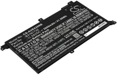 Kompatibelt med Asus VivoBook S14 X430UF-1E, 11.55V, 3600 mAh