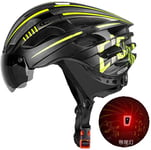 Helmets for Adult Men&Women Outdoor Sport Multi-Purpose Helmet Bicycle Helmet Mountain Bike Helmet Electric Car Shift Shift Integrated Scooter Perspiration Comfortable Riding Hiking Adult Pc+Eps Safet