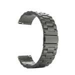 Metallband Kompatibelt med Huawei Watch GT3 20/22mm Rostfritt Stål Armband Klocka Loop Justerbar Armband Smartwatch Rem Titanium Grey 22mm