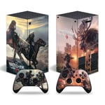 Kit De Autocollants Skin Decal Pour Console De Jeu Xbox Series X Corps Complet The Witcher 3, T1tn-Seriesx-4892