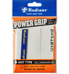Toalson Power Grip 3 Pack Badminton White Vit unisex ONE SIZE