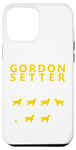 iPhone 15 Pro Max Gordon Setter dog | Stubborn Gordon Setter Tricks Case