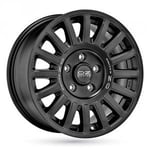 OZ Rally Raid Matt Black Silver Lettering 8,5x18 6/139,7 ET25 B106 - Aluminiumfälgar