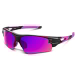 BEACOOL Lunette de Soleil Sport Polarisée Homme Femme pour Velo Cyclisme Moto Conduite Baseball Alpinisme Running Pêche UV400 Protection