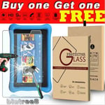 For Amazon Kindle Fire Kids Edition 7"2017 Tempered Glass Screen Protector Cover