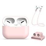 Apple AirPods Pro etui med en halsrem - Pink