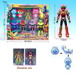 Hotsale Med Retail Box För X Volt Transformation Leksaker MiniForce Action Figur Plast Leksak Barn Leksaker Julklapp PW013 A