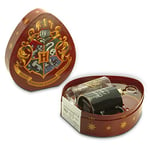 ABYSTYLE - Harry Potter - Coffret Cadeau Premium - Poudlard - Verre + Porte-clés + Mug thermo-réactif