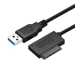 Chenyang USB 3.0 vers 7 + 6 13pin Slimline SATA câble adaptateur pour ordinateur portable CD DVD ROM lecteur optique