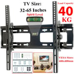 TV WALL BRACKET MOUNT TILT FOR 32 34 36 40 42 50 65 INCH FLAT 3D LCD LED PLASMA