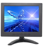BW 8 inch TFT LCD Color Car Monitor HD 1024 * 768 PC Monitors CCTV Monitors with HDMI/VGA/AV/BNC/Composite Inputs for PC Security Camera CCTV DVR Systems