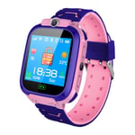 Q12 Smart Watch Sos Anti-lost Smartwatch Baby 2g Sim Card Pink