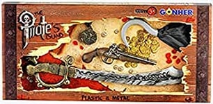 Gonher - 441/0 - Jouer kit - The Pirate´s Island Deluxe - Noir