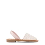 Colors of California Minorca Sequin Sandaler Rosa | Silver | 34 EU