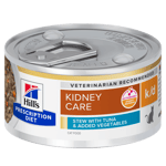 Hill's Prescription Diet Feline k/d Kidney Care Stew Tuna & Veg. 24x82 g