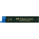 Faber-Castell blyertsstift refill – 0,7 mm 2B. Innehåller 12 stift.