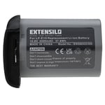 EXTENSILO Batterie compatible avec Canon EOS 1D Mark IV, 1Ds Mark III, 1DX, 1Ds Mark 3 appareil photo, reflex numérique (3500mAh, 10,8V, Li-ion)