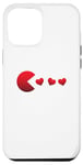 Coque pour iPhone 12 Pro Max Coeurs de la Saint-Valentin - Jeu vidéo amusant
