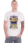 Iron Maiden Powerslave Japan Flyer Tour 1985 T Shirt