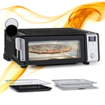 Air Fryer Oven 1700W 10L Deep Fryer Low Fat Healthy Cooking Baking 8 Programmes 