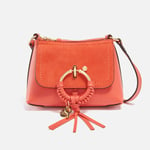 See By Chloé Joan Mini Leather and Suede Crossbody Bag