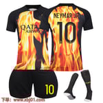 23-24 Neymar Jr 10 Paris Saint-Germain specialutgåva co-branded ny säsong senaste vuxen barn tröja fotboll Kids 24(130-140cm)