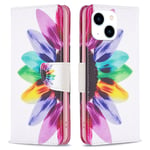 BF Pattern Printing Cover for iPhone 14- Sunflower etui