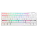 Ducky Channel One 3 Mini - White - Cherry MX Silent Red