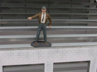 F745 - Greenhills Scalextric Carrera Pointing Man Spectator 1.32 Scale - NEW