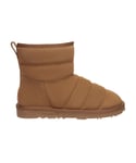 EVER AU Womens Women Thornbill Mini Boots - Chestnut Suede - Size UK 5
