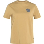Fjällräven Fox Boxy Logo Tee, T-skjorte dame Dune Beige F87153-196 M 2023