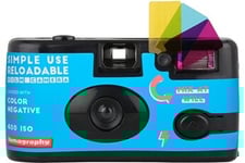 jetable et rechargeable 24x36 Simple Use Reloadable Camera Couleur - Réutilisable
