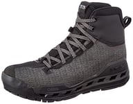 TCX Climatrek Chaussures de Moto Respirantes et Imperméables pour Hommes avec Gore Entended Comfort et Gor-Tex Surround Technology, Noir/Gris, 45 EU