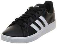adidas Homme Grand TD Lifestyle Court Casual Shoes Sneaker, Core Black/FTWR White/Core Black, 38 EU